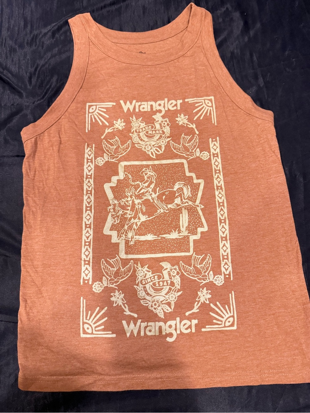 Wrangler Rust Graphic Tank Top